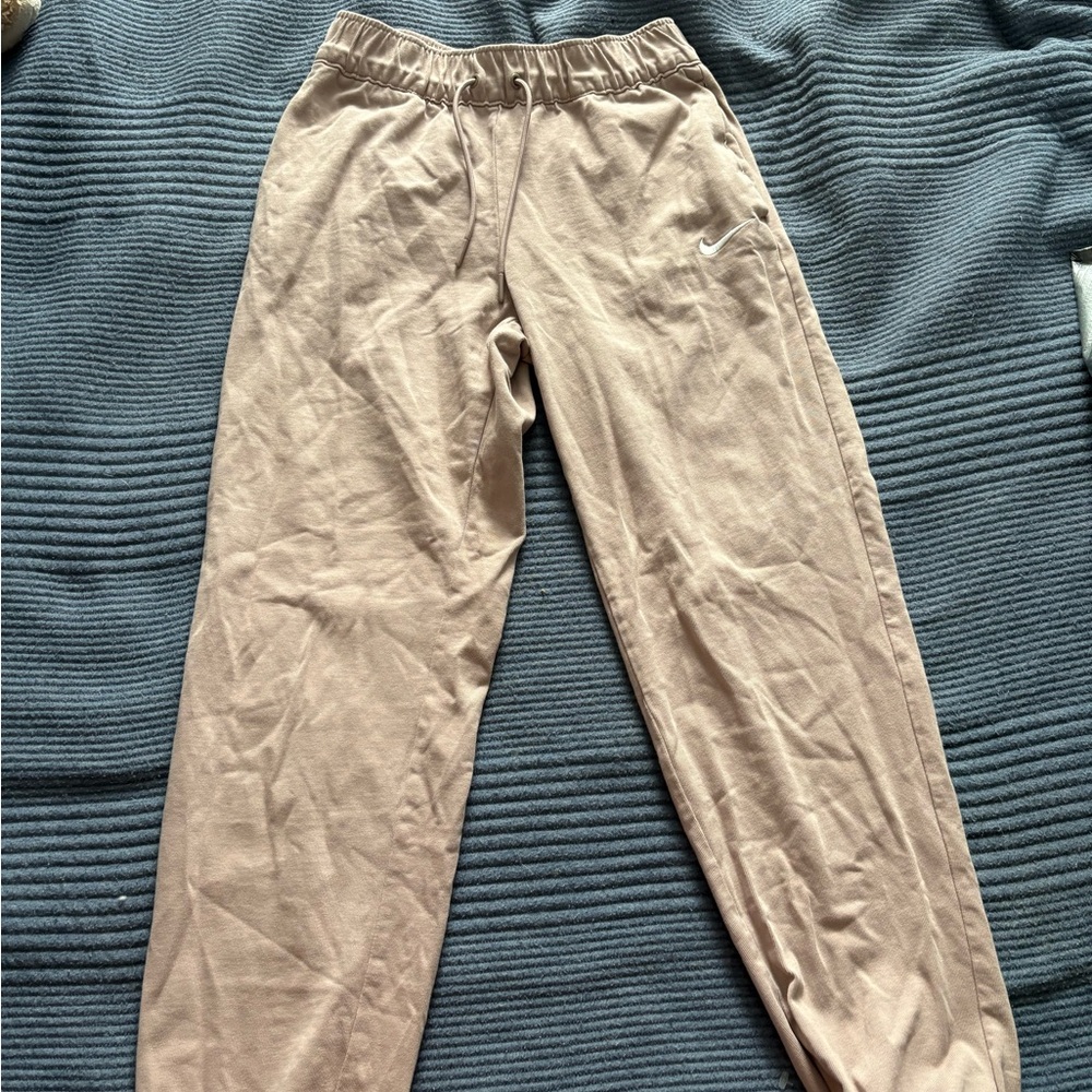 Nike Pale Pink (light Mauve) Joggers Sweatpants Relaxed Fit